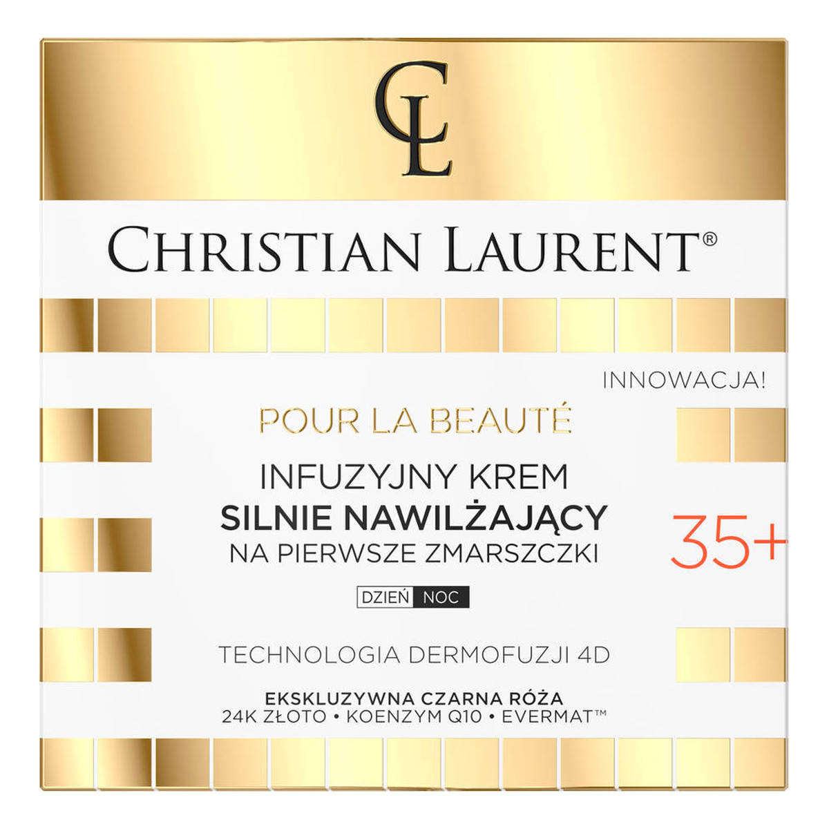 Christian Laurent 35+ Infuzyjny Krem silnie nawilżający na pierwsze zmarszczki na dzień i noc 50ml