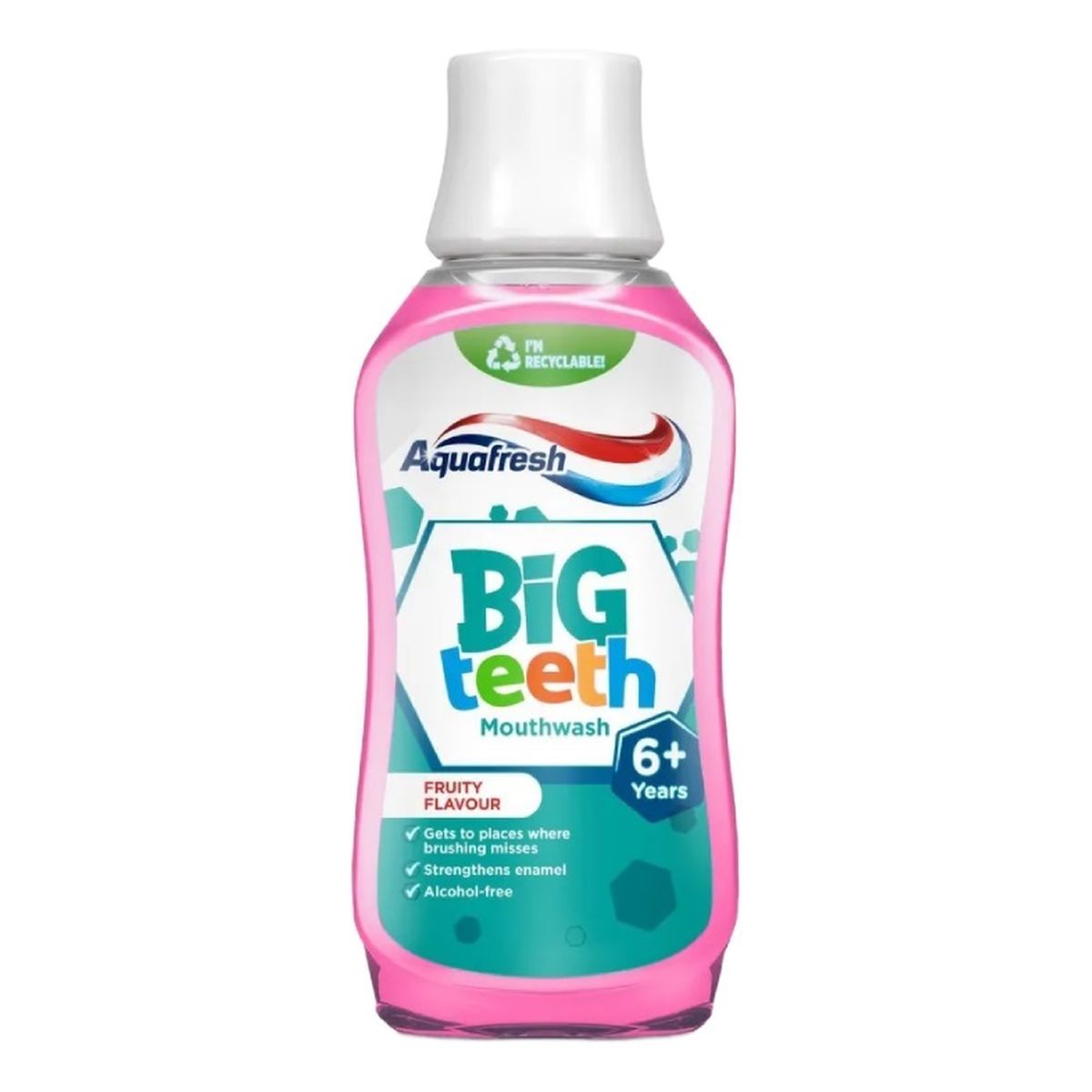 Aquafresh Big teeth płyn do płukania jamy ustnej dla dzieci 6+ 300ml