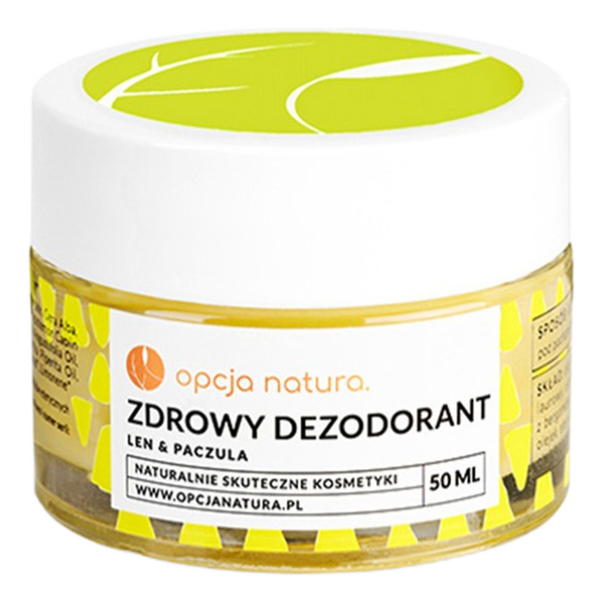 Opcja Natura Zdrowy Dezodorant len paczula 50ml