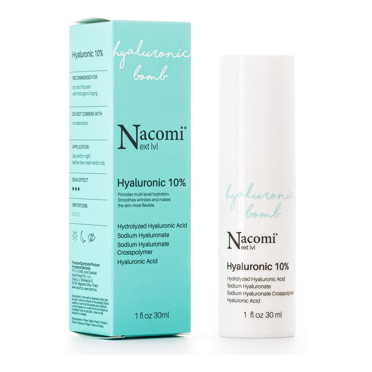 Nacomi Next Level Kwas hialuronowy 10% serum do twarzy 30ml