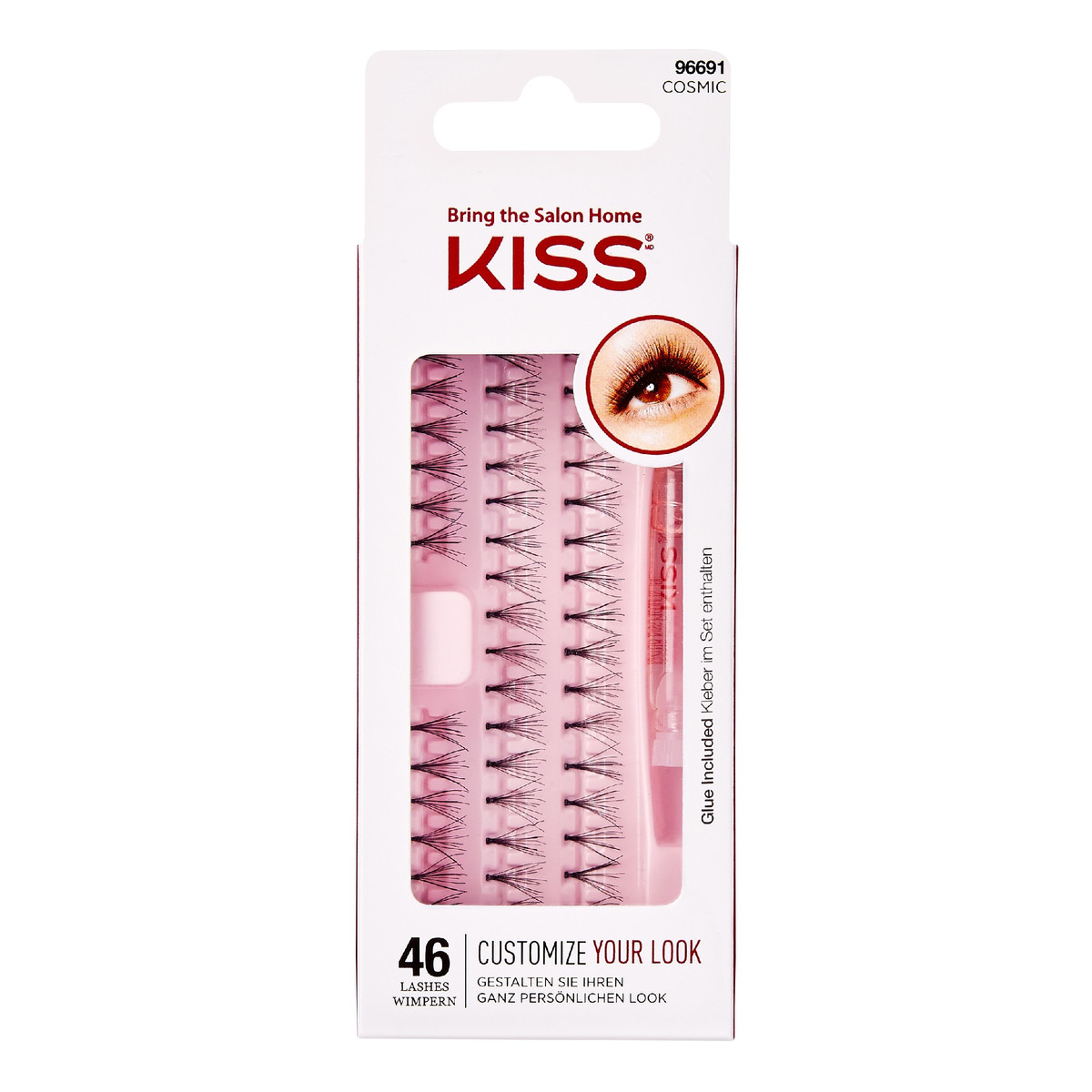 Kiss Sztuczne Rzęsy kępki 46szt