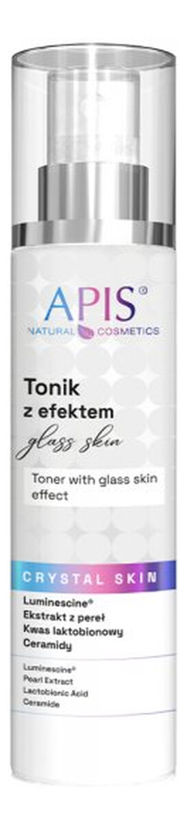 Tonik rozświetlający z efektem glass skin