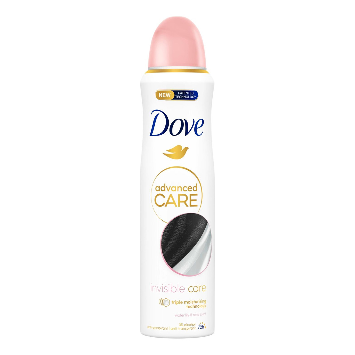 Dove Advanced Care Water Lily & Rose Scent Antyperspirant w sprayu 150ml