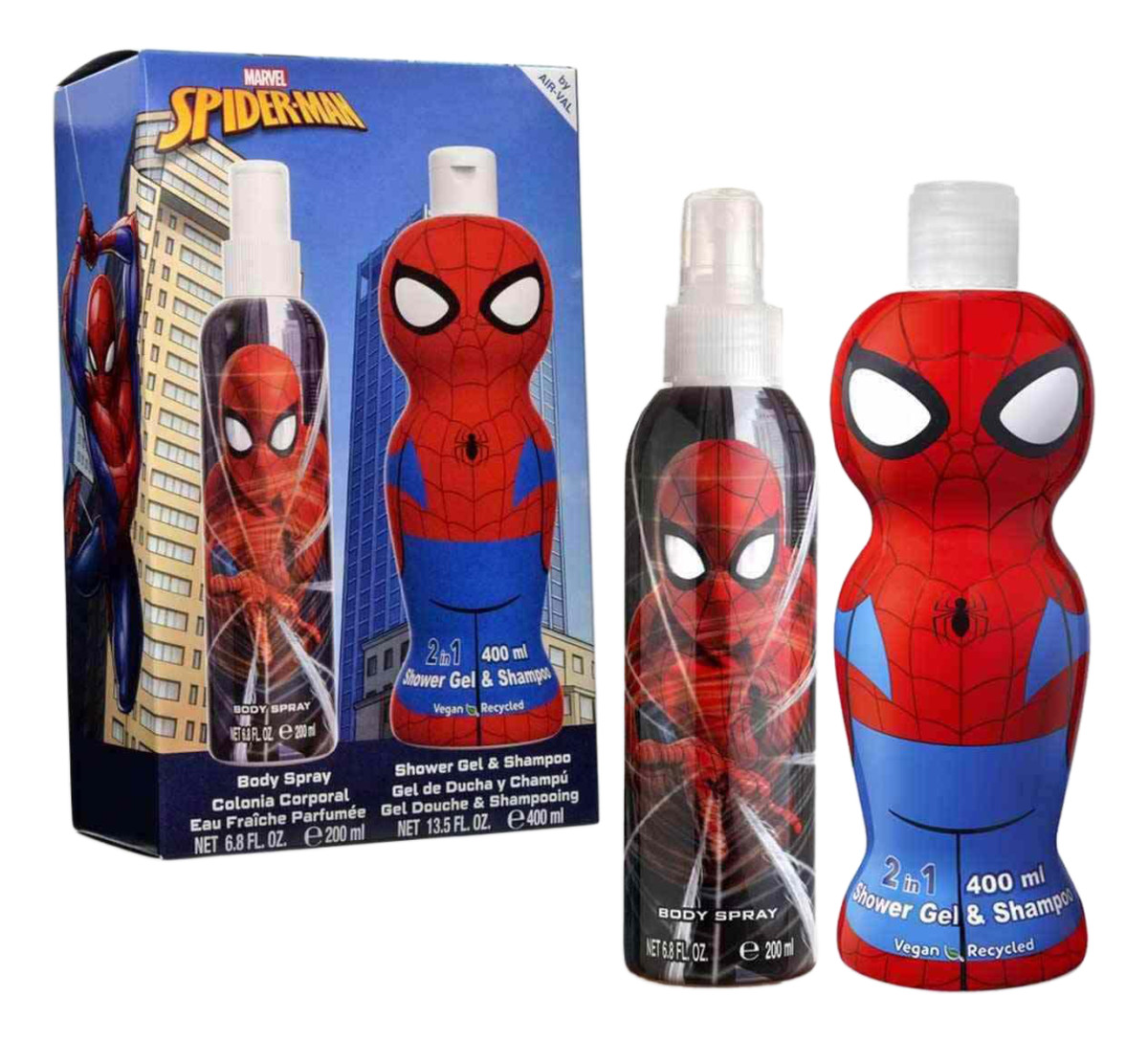 Zestaw Spiderman Mgiełka 200ml + żel iszampon 400ml