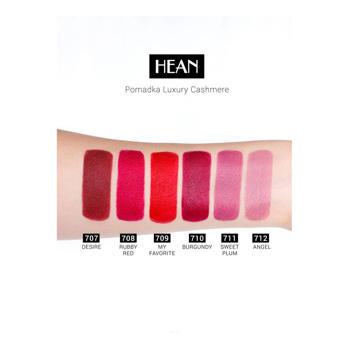 Hean Luxury Cashmere Pomadka do ust kaszmirowa 4g