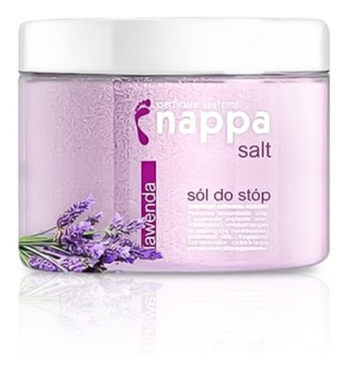 Nappa salt sól do stóp lawenda