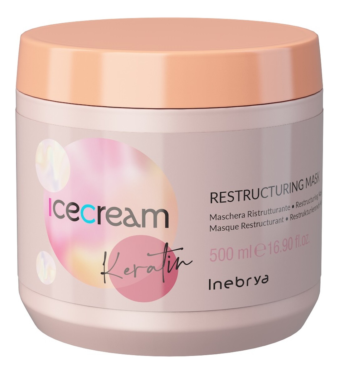 Ice cream keratin keratynowa maska restrukturyzująca do włosów