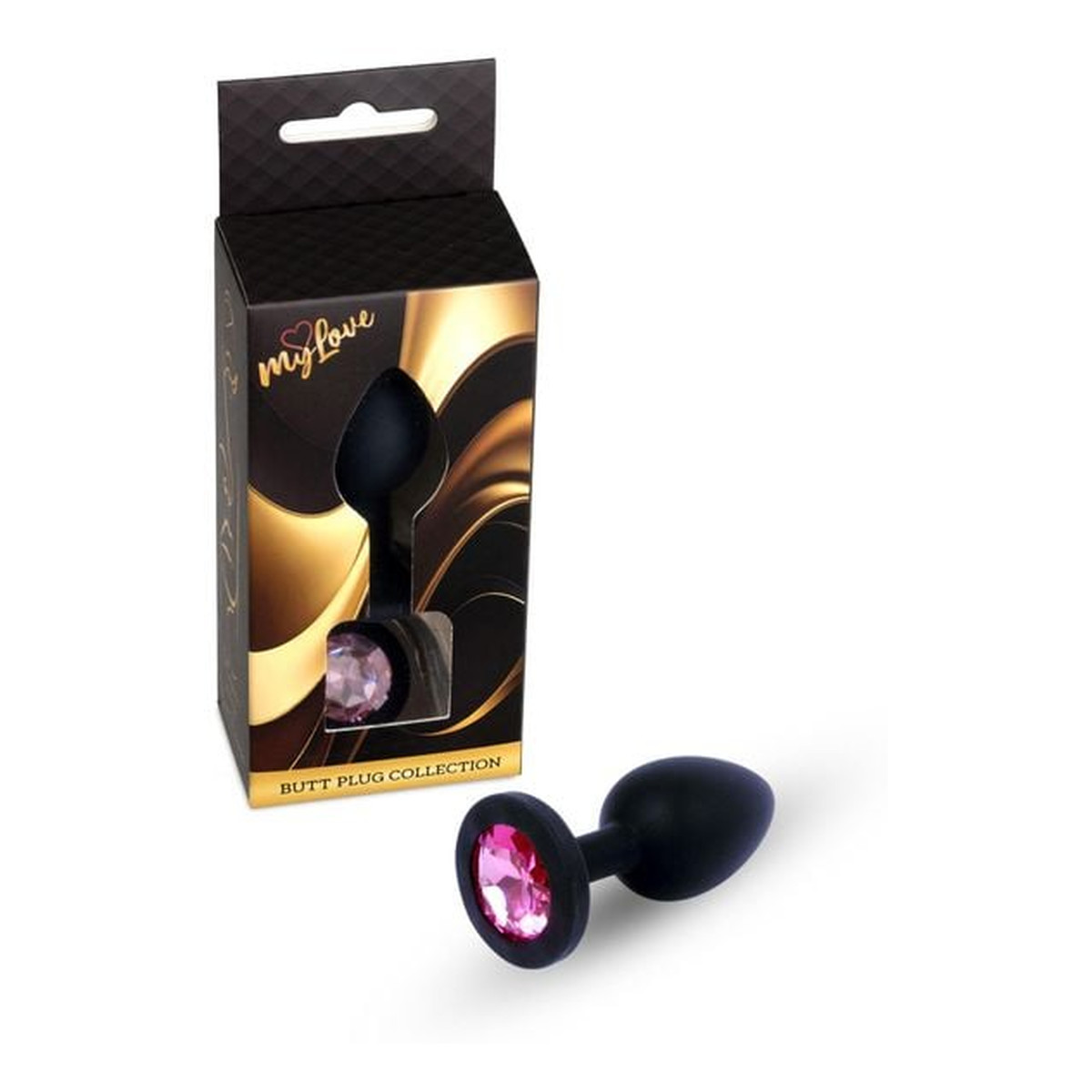MyLove Butt Plug Collection Silicone korek analny Dark Blue S