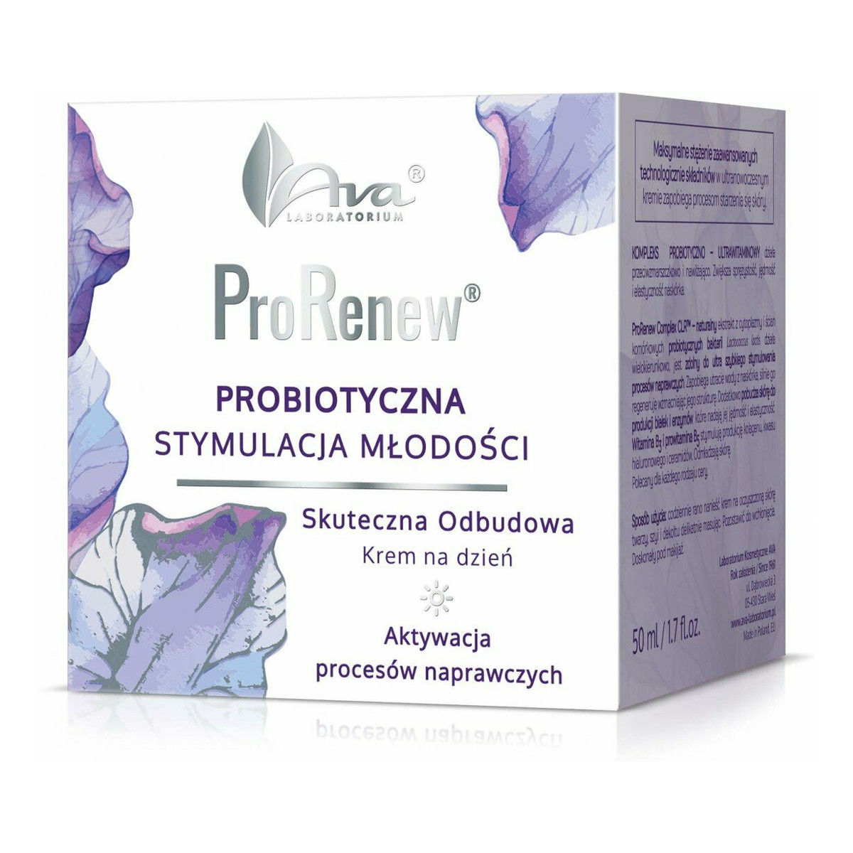 Ava Laboratorium ProRenew PROBIOTYCZNA STYMULACJA MŁODOŚCI krem na dzień 50ml