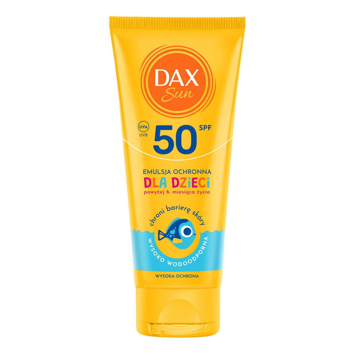 Dax Sun Emulsja ochronna dla dzieci SPF 50 travel 100ml