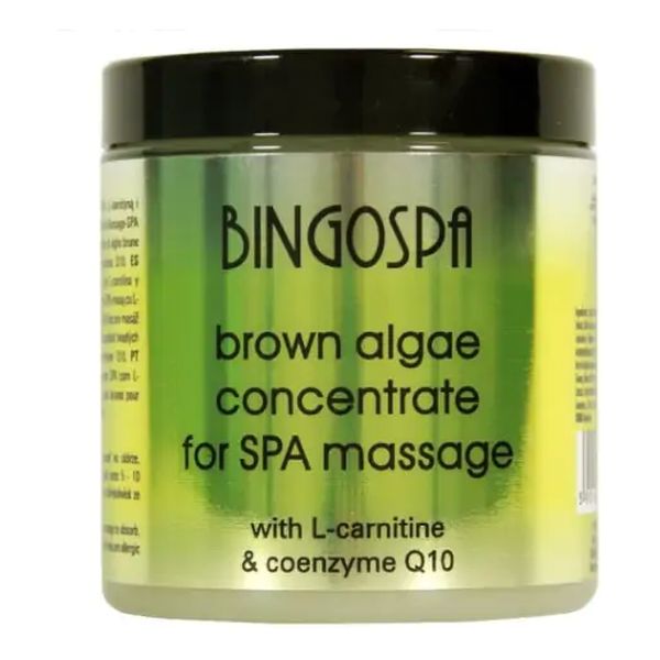 BingoSpa Koncentrat alg brunatnych do masażu SPA z L-karnityną i koenzymem Q10 250g