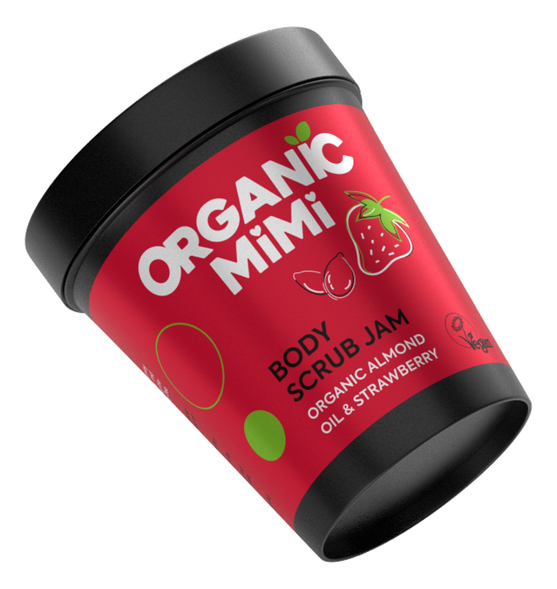Dżem-peeling do ciała Olejek migdałowy i Truskawka