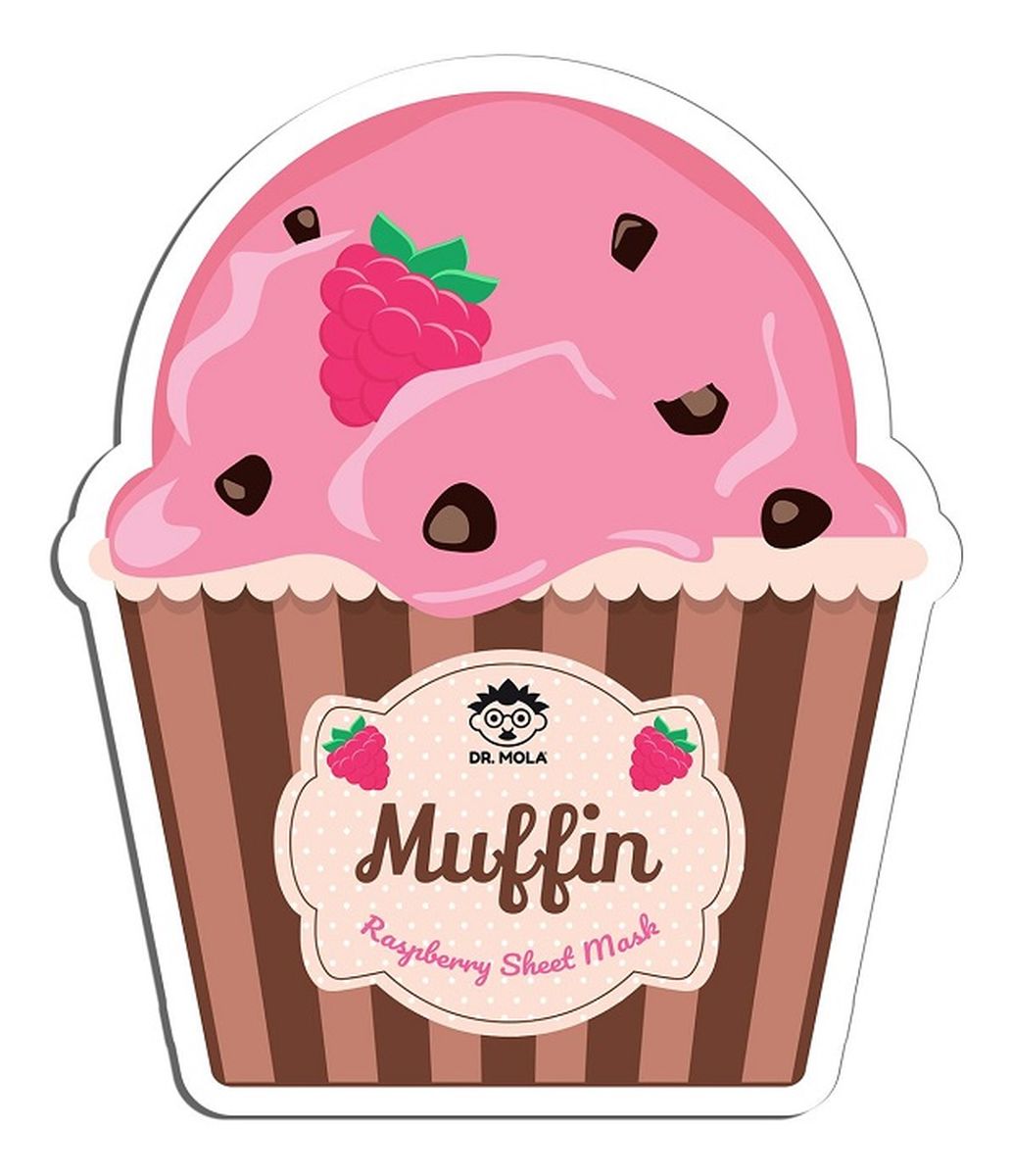 Raspberry Muffin Sheet Mask rewitalizująco-nawilżająca maseczka w płachcie