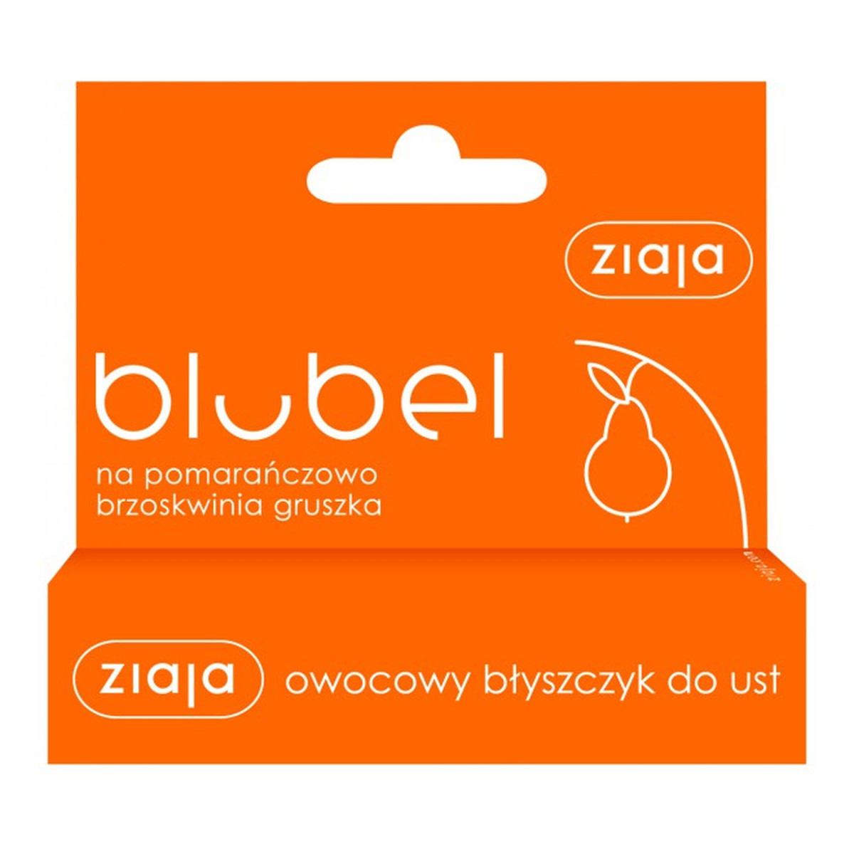 Ziaja Blubel Błyszczyk Do Ust Brzoskwinia-Gruszka 10ml