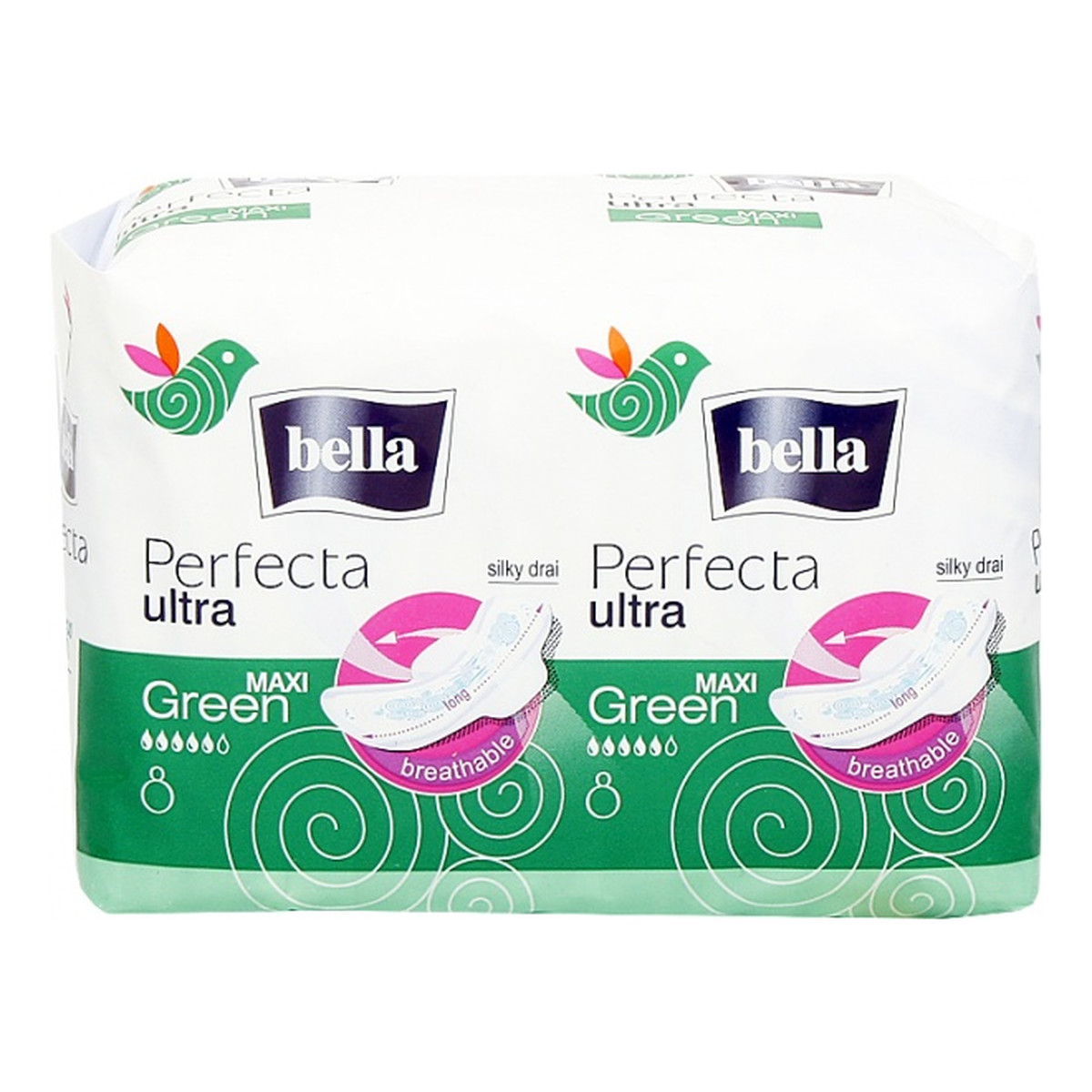 Bella Ultra Maxi Green Perfecta Podpaski Higieniczne 8+ 8 Gratis