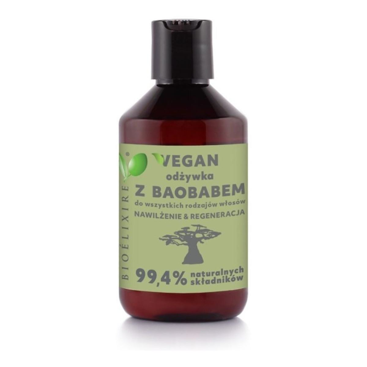 Bioelixire Baobab Vegan odżywka do włosów intensywnie nawilżająca 300ml