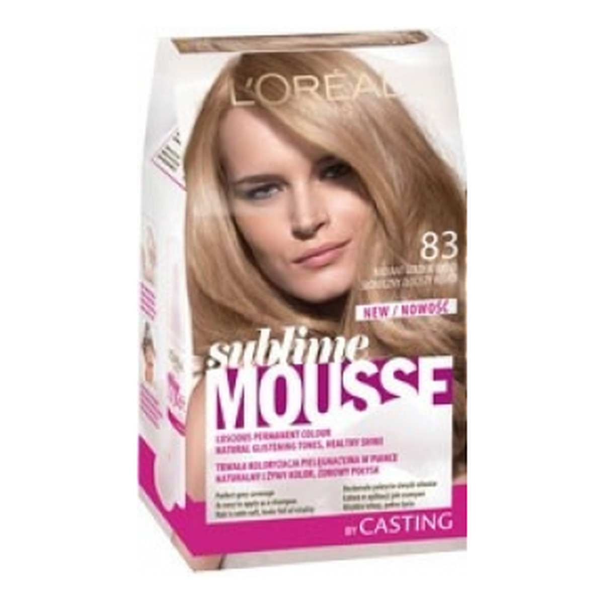 Loreal Sublime Mousse Pianka Koloryzująca do Włosów Sublime Mousse 4ml