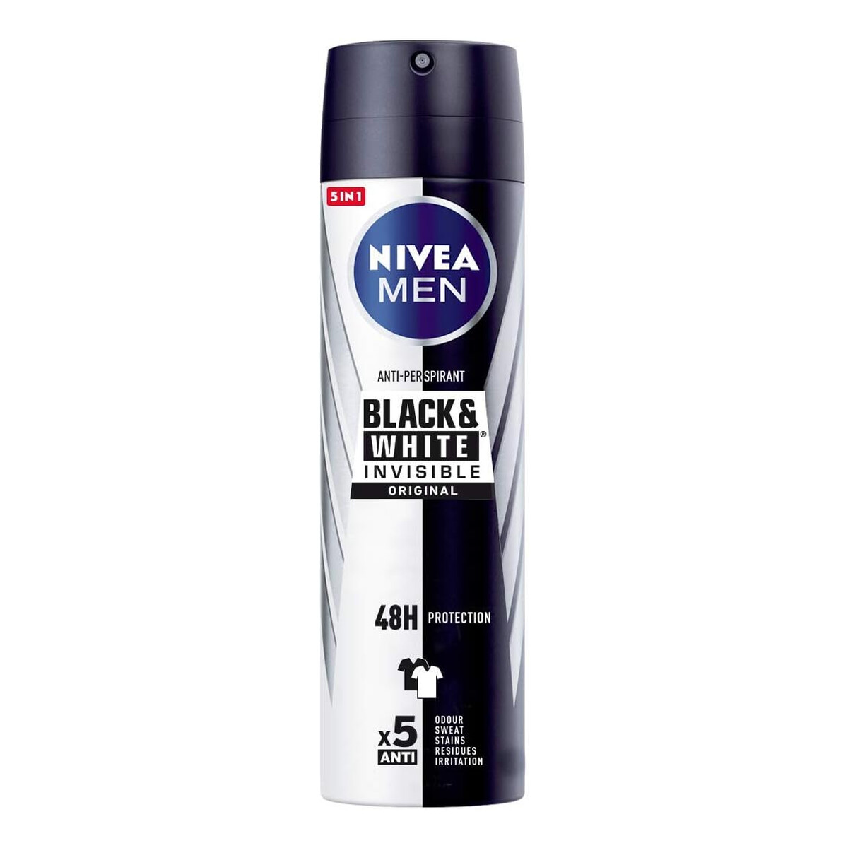 Nivea Black&White Invisible Antyperspirant w sprayu 200ml