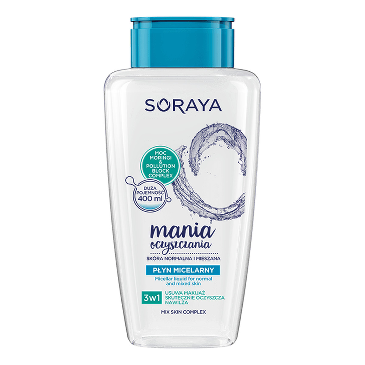 Soraya Mania Oczyszczania płyn micelarny 3w1 400ml