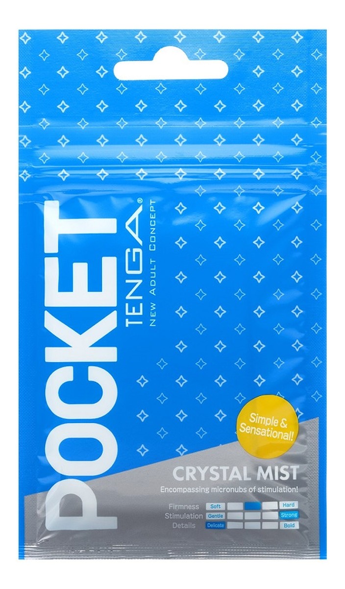 Pocket crystal mist jednorazowy masturbator 005
