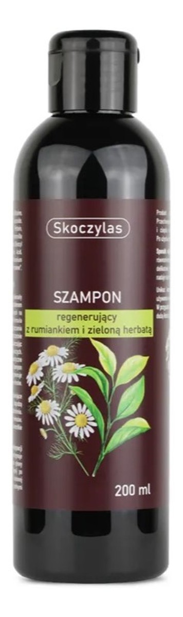 Szampon regenerujący z rumiankiem i zieloną herbatą