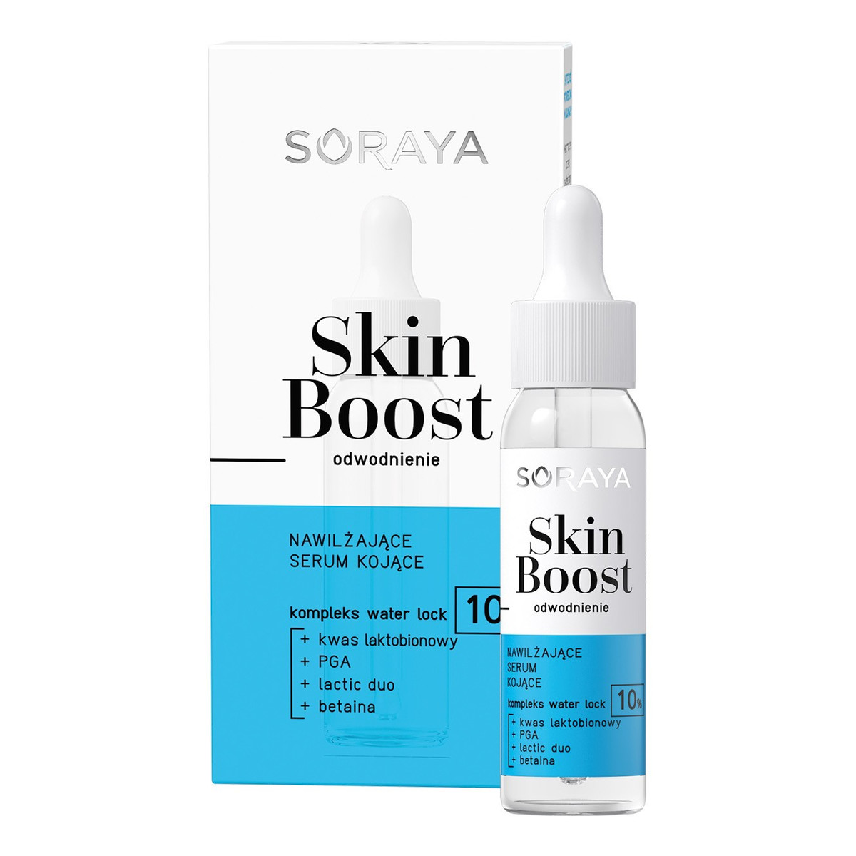 Soraya Skin boost nawilżające serum kojące-odwodnienie 30ml