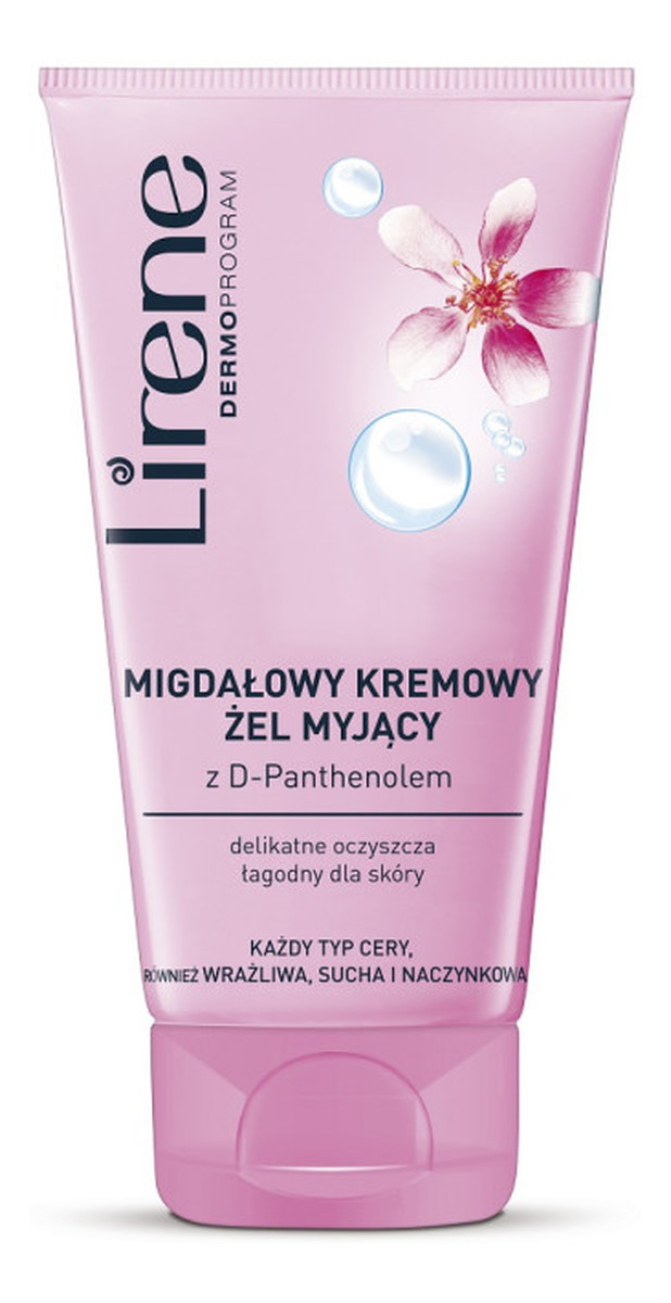 KREMOWY ŻEL DO MYCIA TWARZY Z OLEJKIEM MIGDAŁOWYM