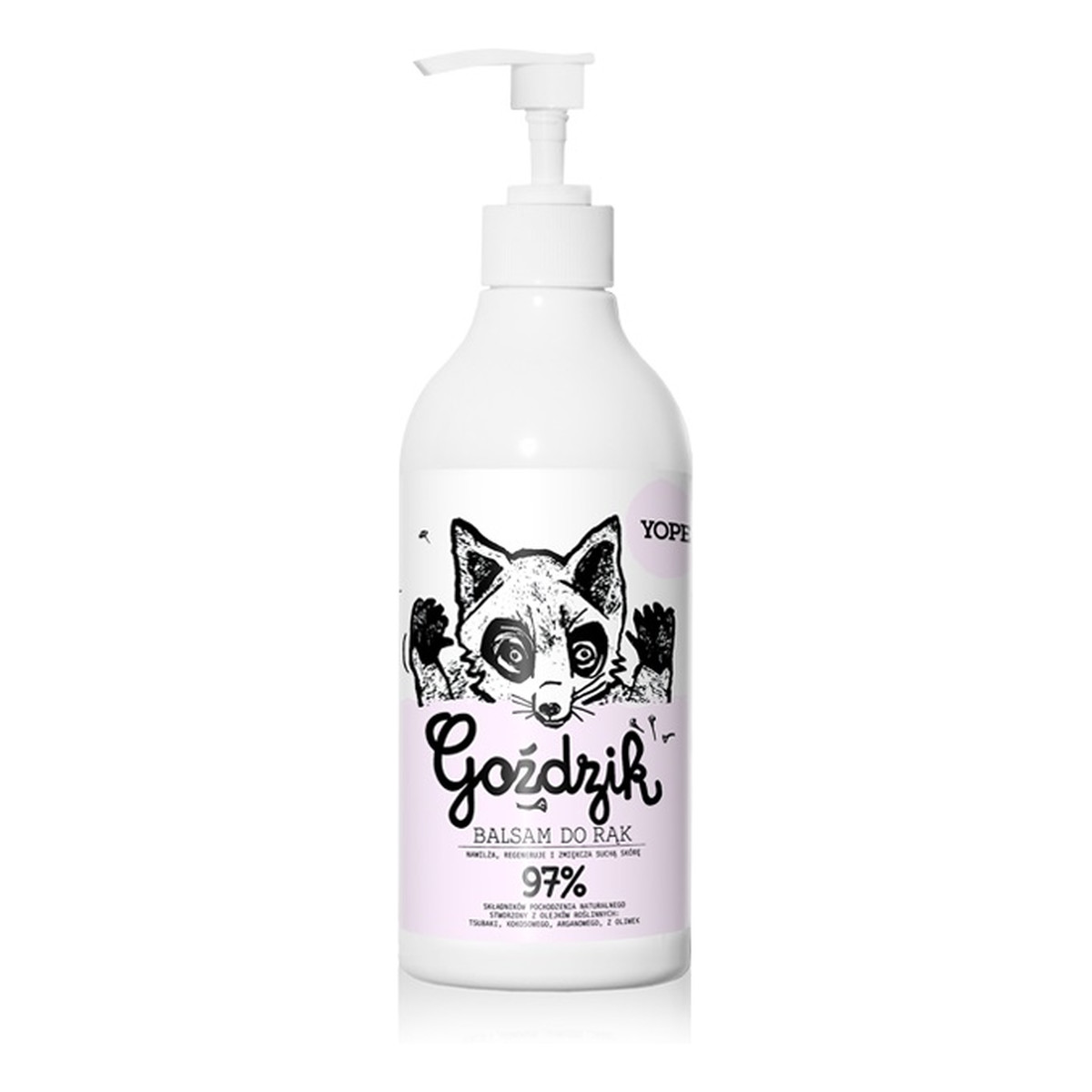 Yope Naturalny Balsam do rąk goździk 500ml