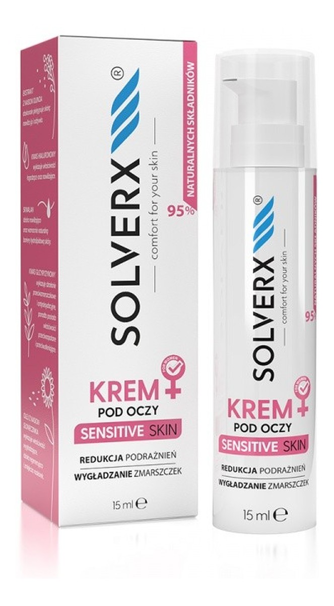 Krem pod oczy do cery wrażliwej