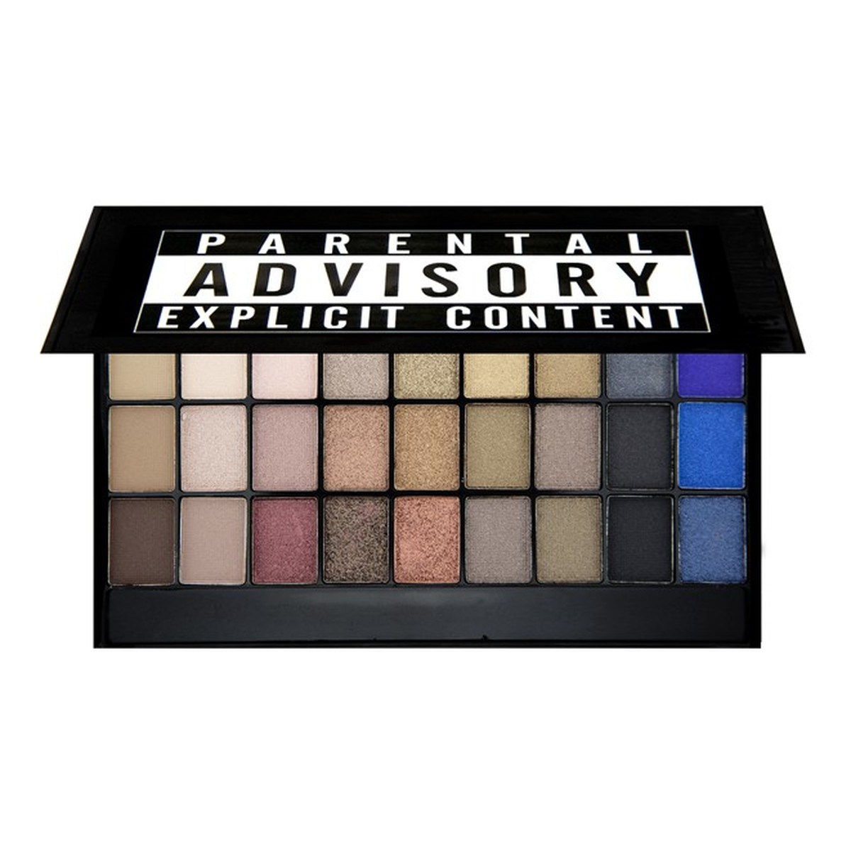 Makeup Revolution Palette I Love Makeup Parental Advisory Paleta 36 Cieni Do Powiek 28g