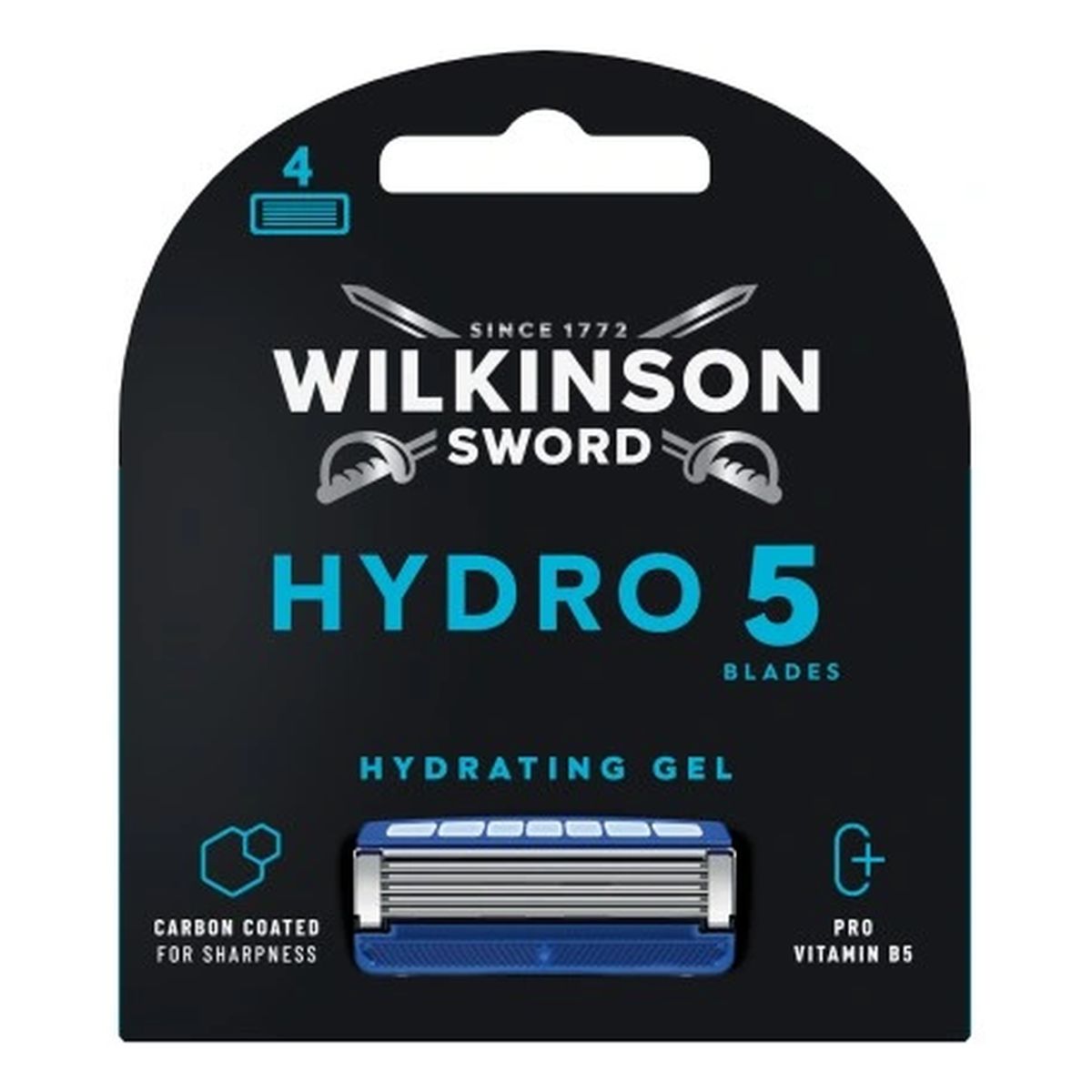 Wilkinson Hydro 5 skin protection regular zapasowe ostrza do maszynki do golenia dla mężczyzn 4szt