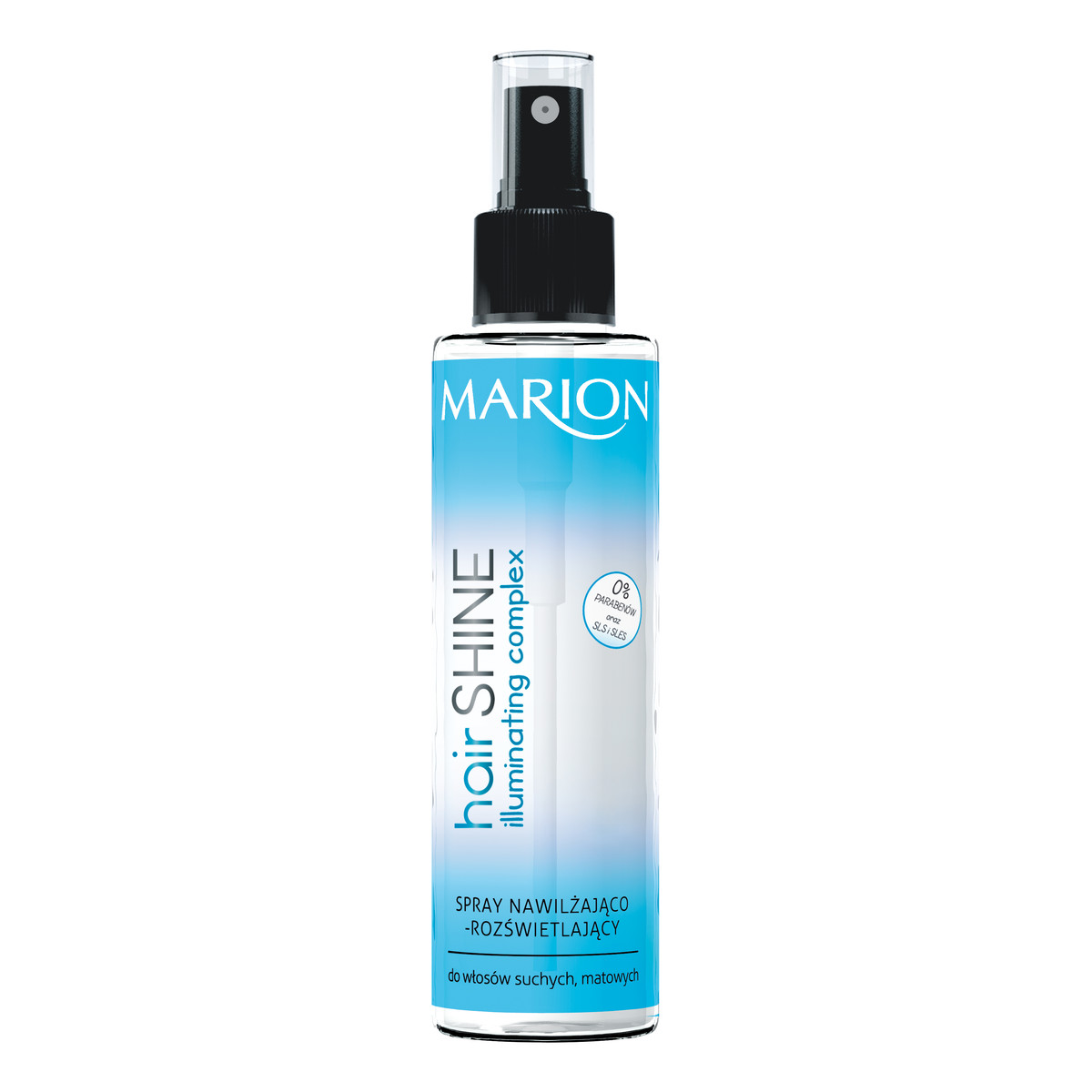 Marion Hair Shine Spray Nawilżająco- Rozświetlający 150ml