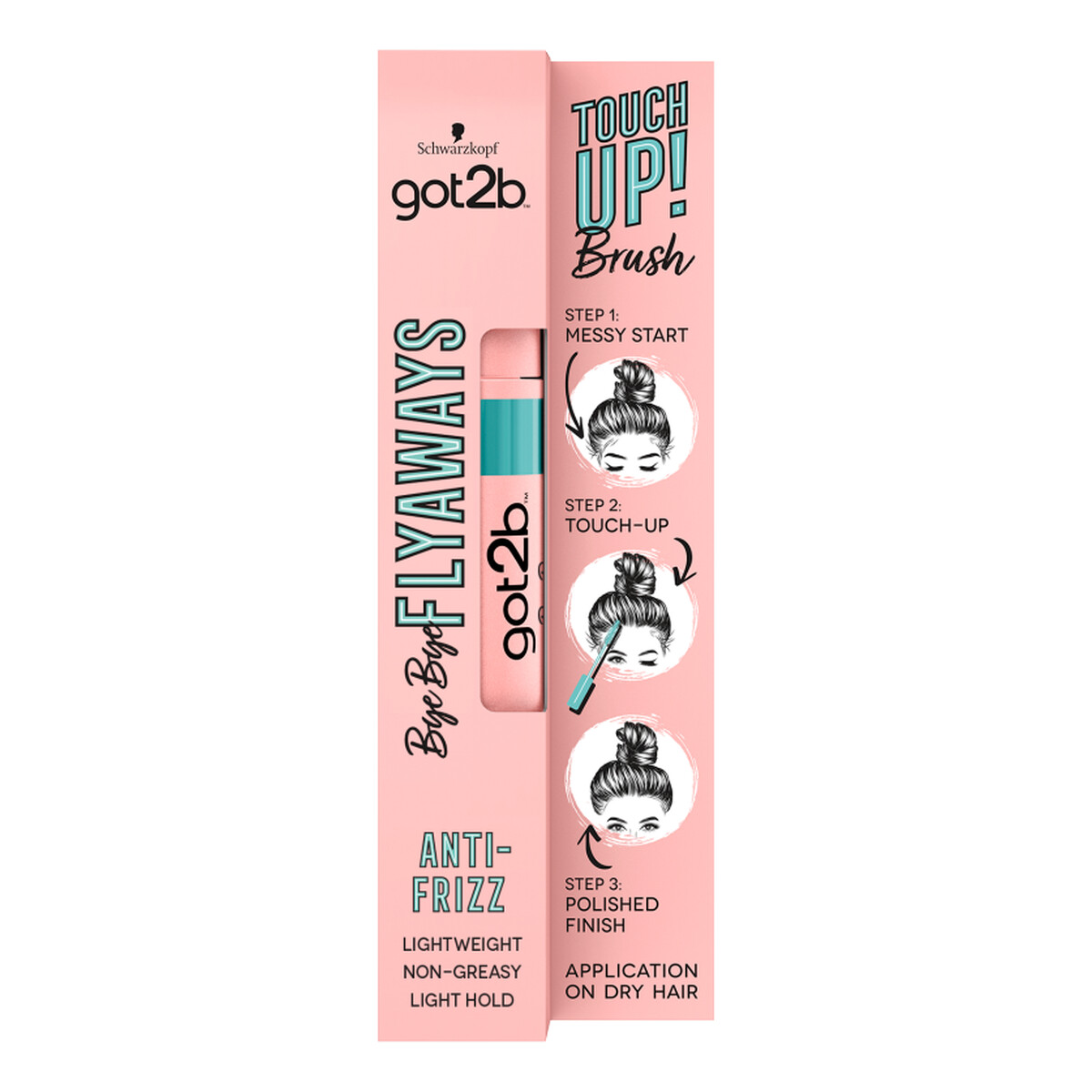 got2b Bye Bye Flyaways bezbarwna maskara do włosów 16ml