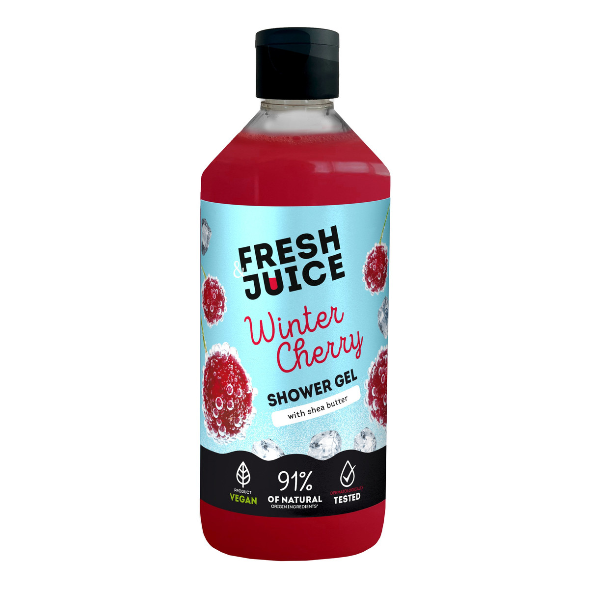 ELFA PHARM FRESH JUICE Żel pod prysznic zimowa wiśnia 473ml