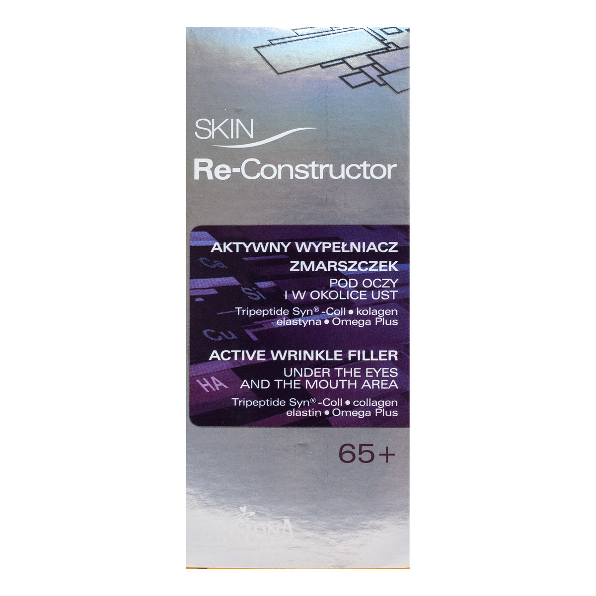 Farmona Re Constructor 65+ Skin Aktywny Wypełniacz Zmarszczek Pod Oczy i w Okolice Ust 15ml