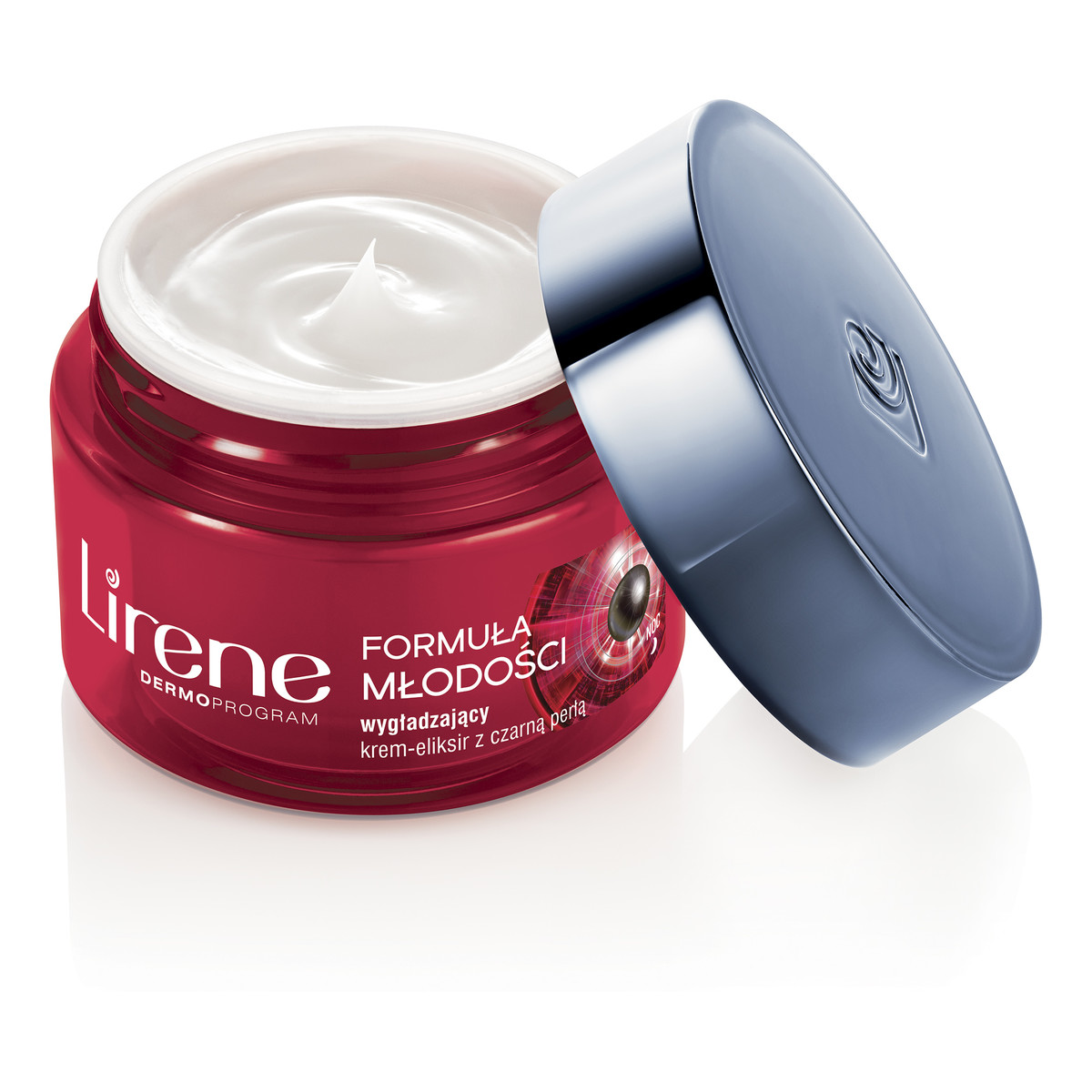 Lirene Formuła Młodości 35+ Wygładzający krem-eliksir z czarną perłą na noc 50ml