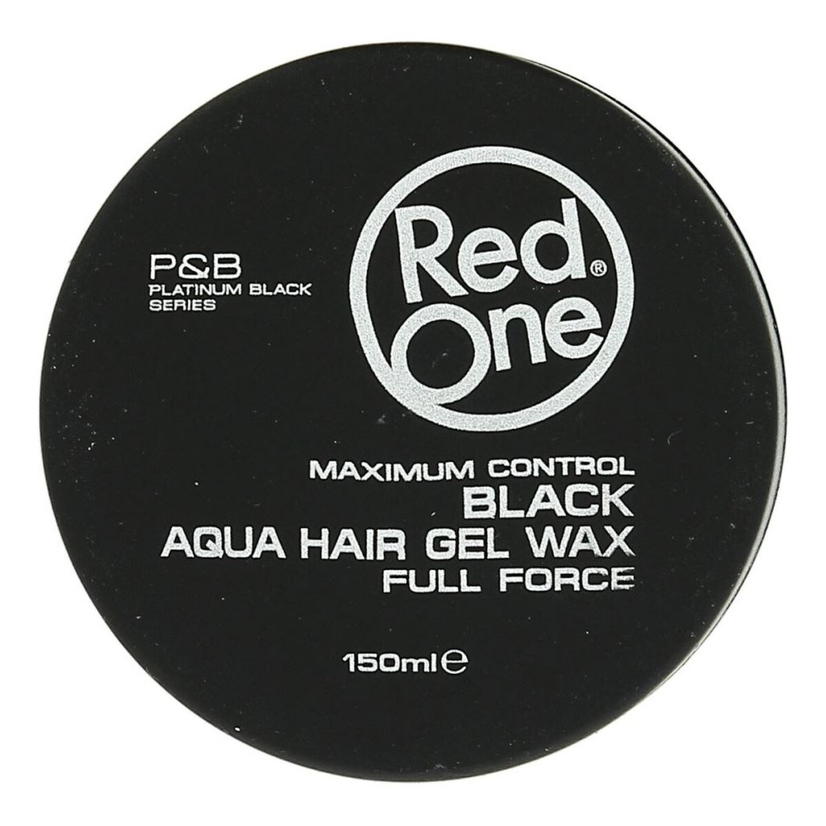 Red One Aqua hair gel wax full force wosk do włosów black 150ml