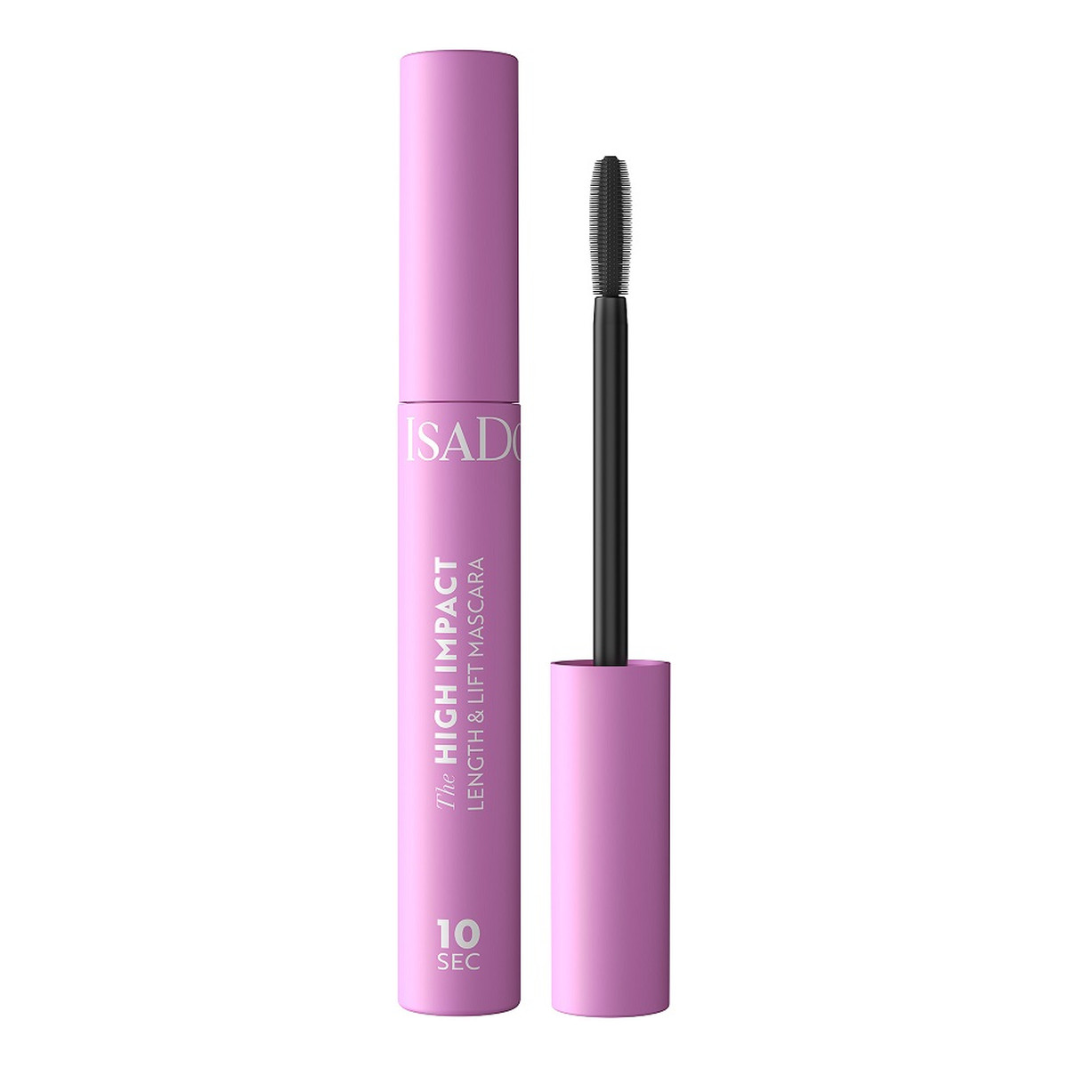 Isadora 10 sec high impact length lift mascara wydłużająco-unoszący tusz do rzęs 01 black 9ml