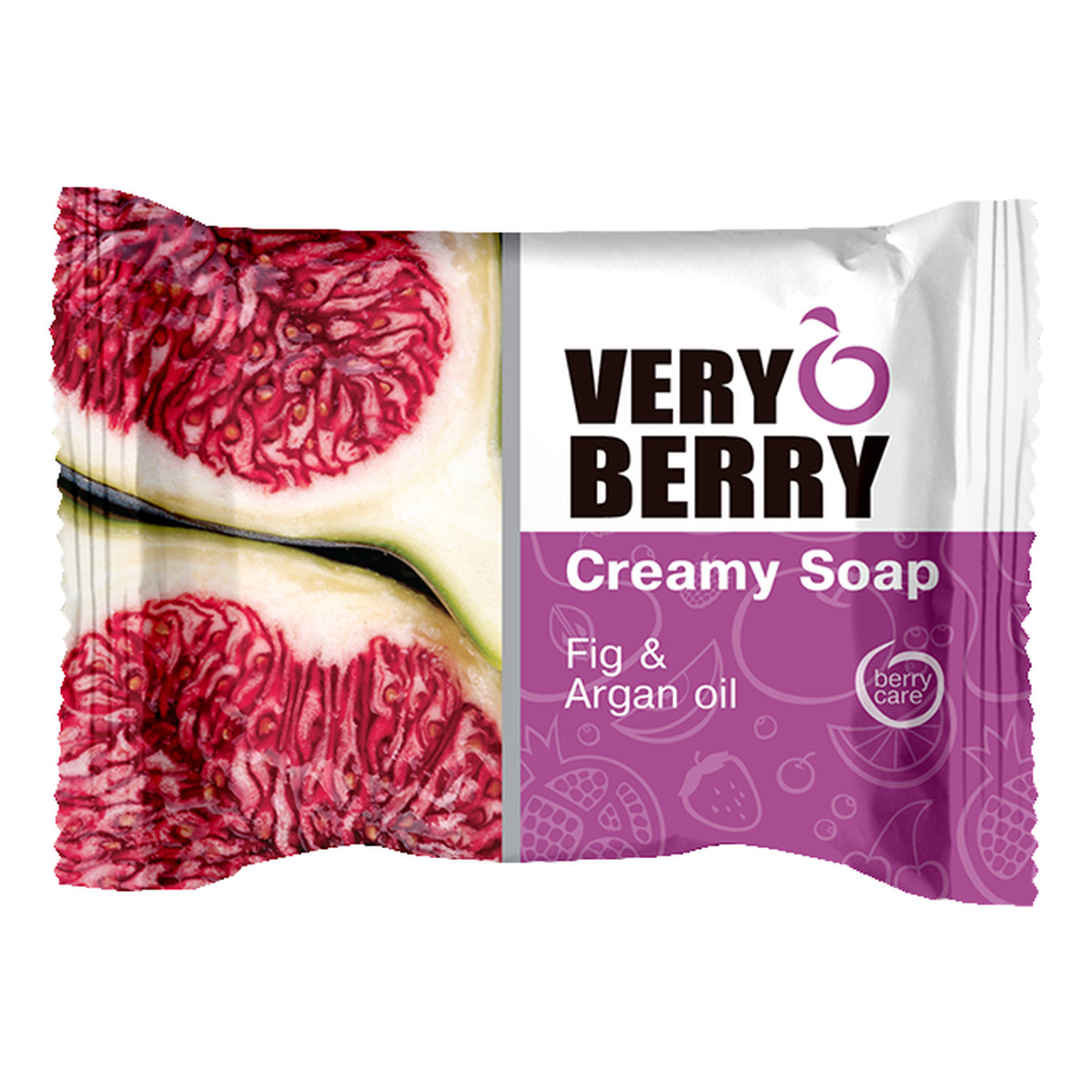 Very Berry Mydło kremowe w kostce Fig & Argan Oil 100g