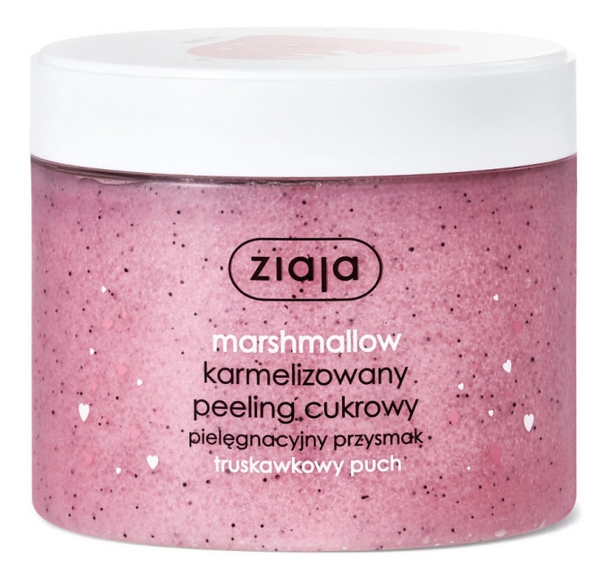 Karmelizowany Peeling Cukrowy Truskawkowy Puch