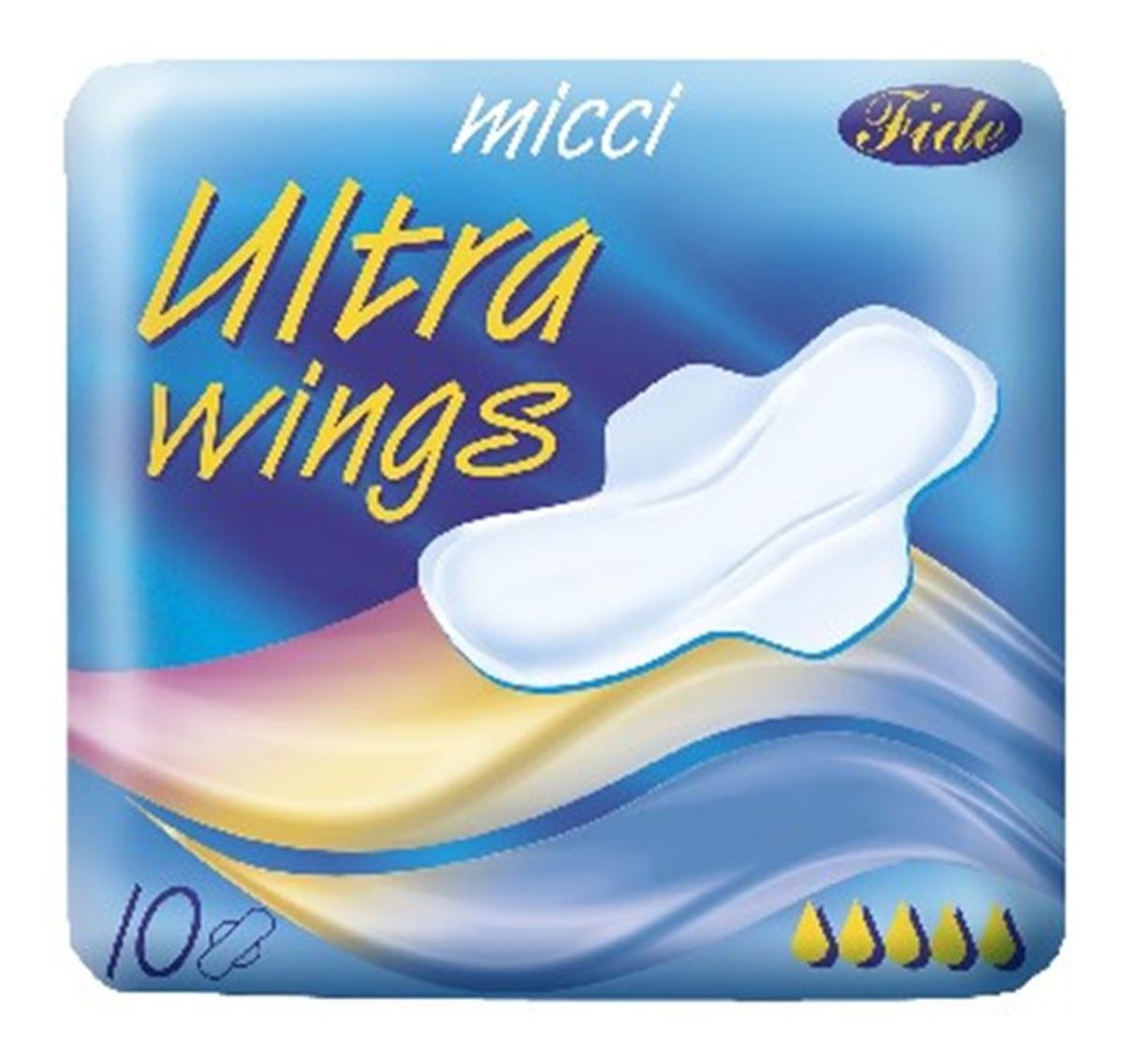 Ultra wings ultracienkie podpaski 10szt