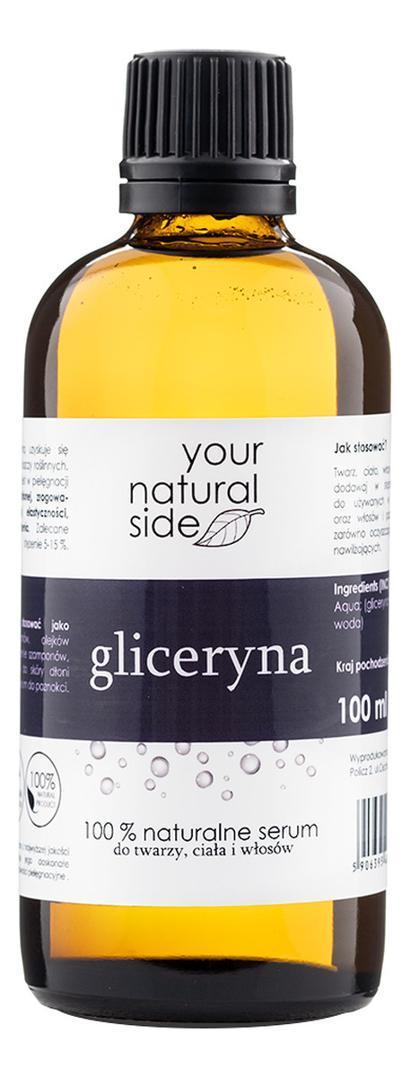 gliceryny roślinna bez oleju palmowego