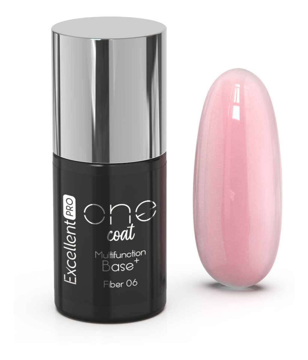 One coat multifunction fiber base baza hybrydowa z włóknami just peachy