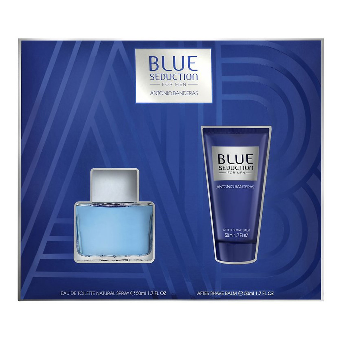 Antonio Banderas Blue Seduction For Men zestaw (woda toaletowa 50ml + balsam po goleniu 50ml)