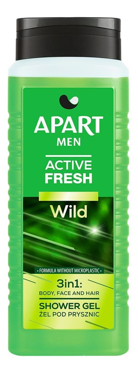 Żel pod prysznic 3w1 active fresh wild