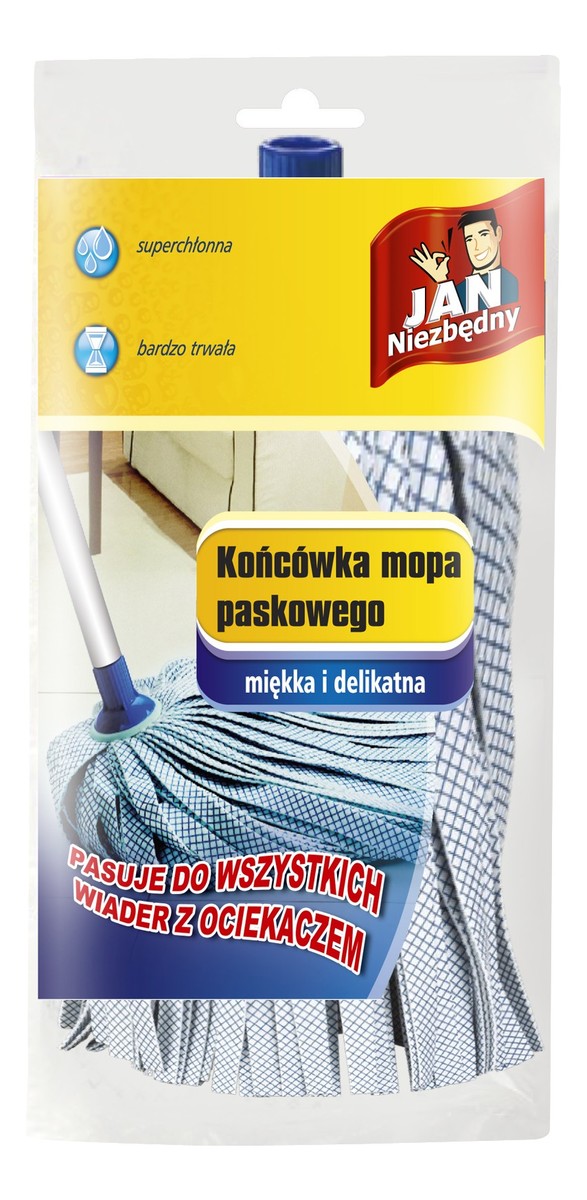 Mop paskowy z nadrukiem