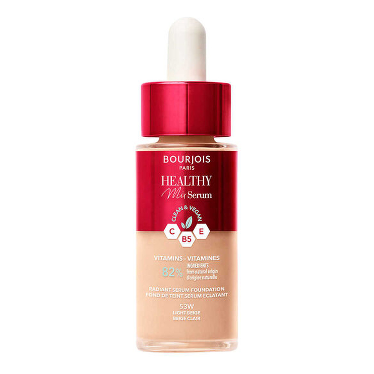 Bourjois Healthy Mix Serum nawilżająco-rozświetlający podkład-serum do twarzy 30ml