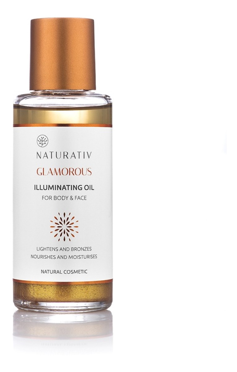 Rozświetlający olejek do ciała i twarzy