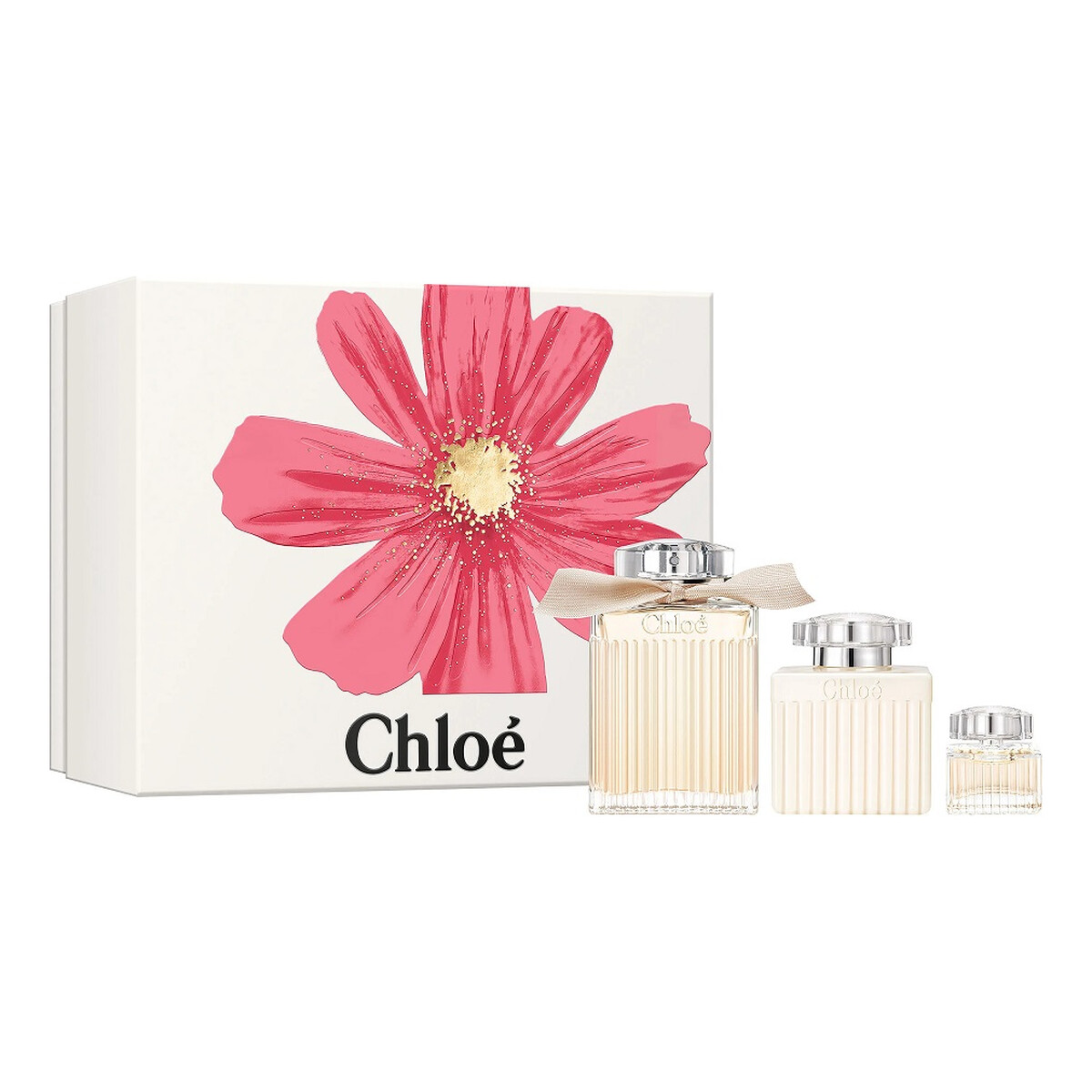 Chloe Zestaw woda perfumowana spray 100ml + woda perfumowana 5ml + balsam do ciała 100ml