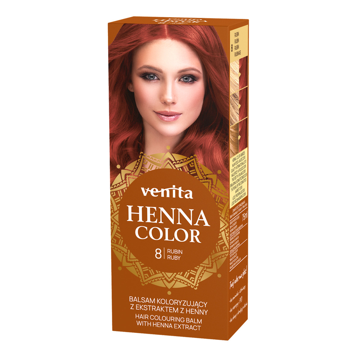 Venita HENNA COLOR Balsam koloryzujący z ekstraktem z henny TUBA 75ml